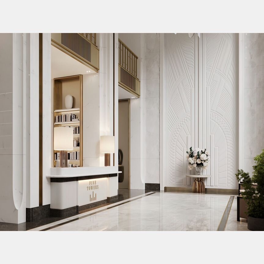 2-к. квартира, 64 м², 13/75 эт.