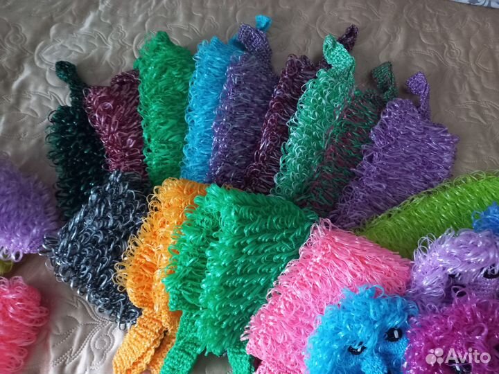 Мочалка ручной работы