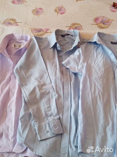 Рубашки школьные