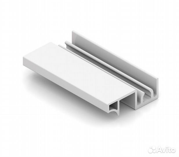 Белый глянец рамка узкая Slim Line (0588/2563) 5,3