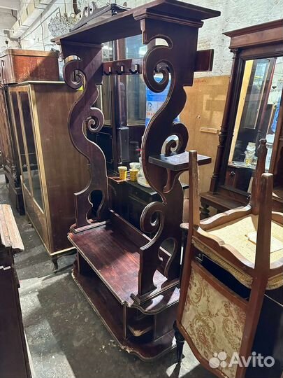 Напольная деревянная вешалка, СССР