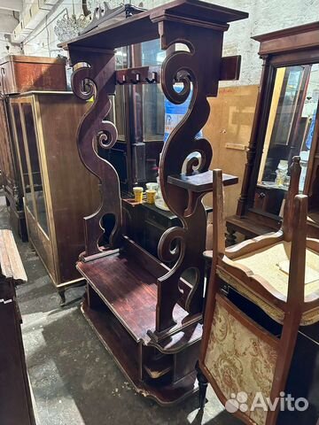 Напольная деревянная вешалка, СССР