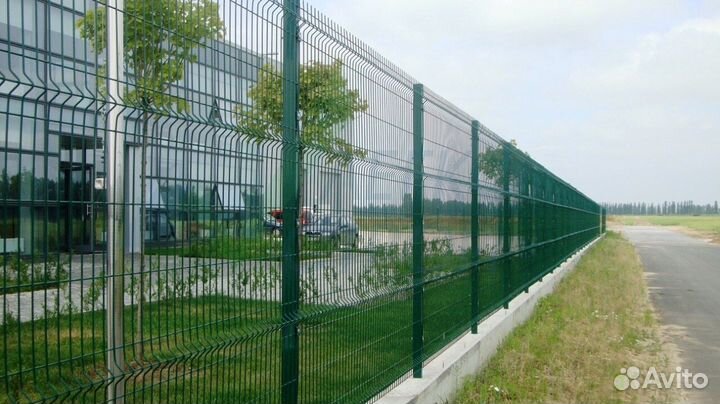 Забор сетка 3D