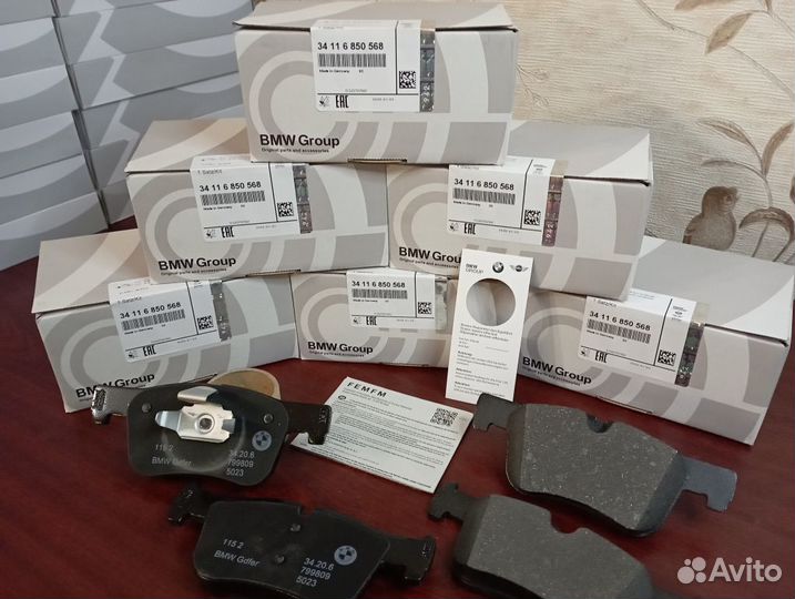 Передние тормозные колодки бмв 3 series F30
