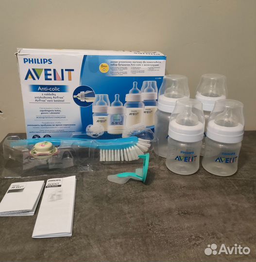 Набор бутылочек Avent соски боксы