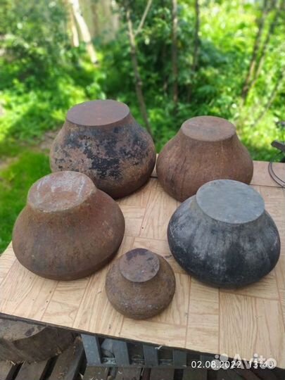 Чугунные горшки