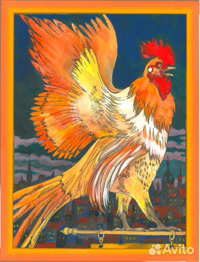 Картина Петухи