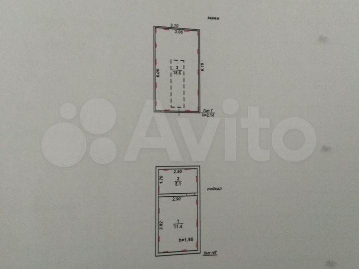 Гараж, > 30 м²