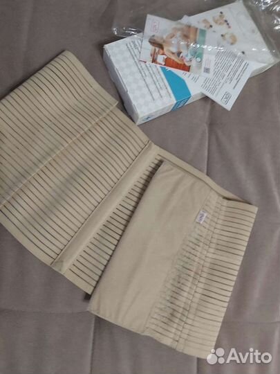 Бандаж послеродовой бежевый