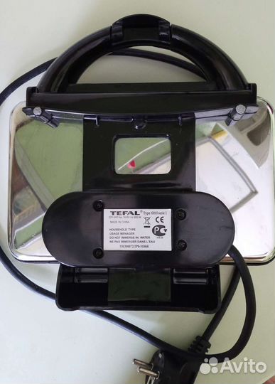 Электрическая сендвечница бутербродница tefal