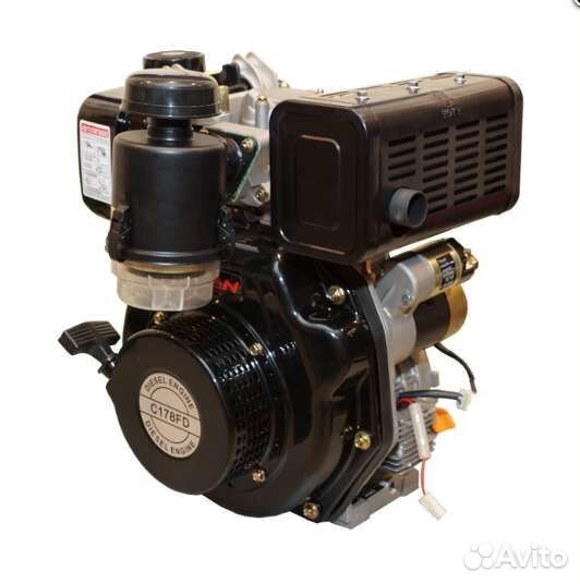 Двигатель дизельный lifan C178FD, 6 лс, эл. ст