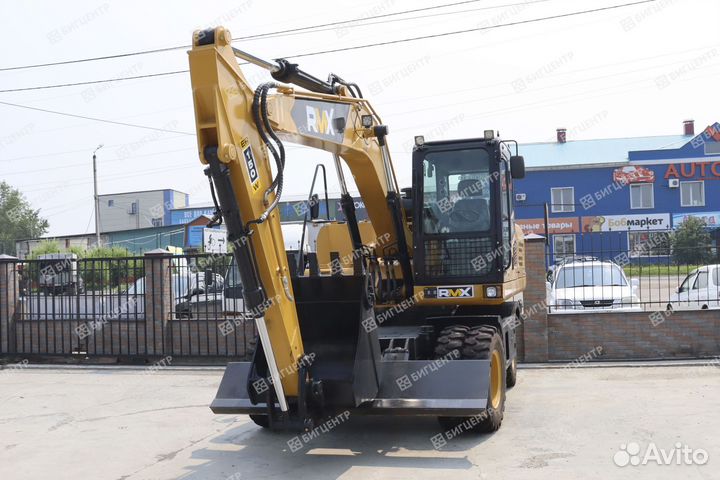 Колёсный экскаватор Runmax ER150W, 2023