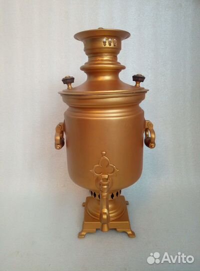 Самовар старинный жаровой