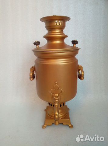 Самовар старинный жаровой