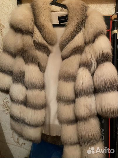 Шубка лиса новая
