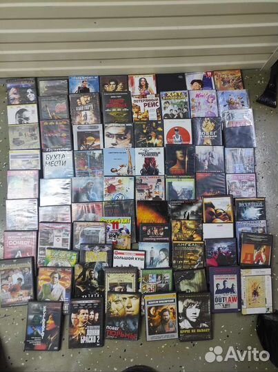 DVD диски 80 шт