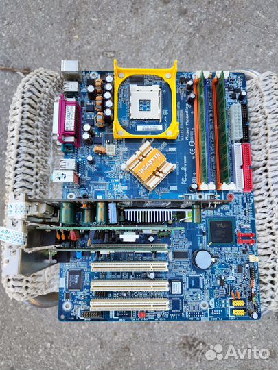Материнская плата socket 478