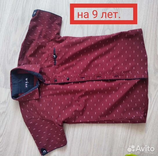 Детские летние рубашки