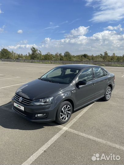 Volkswagen Polo 1.6 AT, 2017, 63 491 км