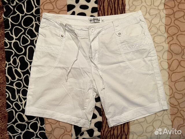 Шорты женские белые 54