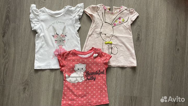 Вещи пакетом на девочку 80 86