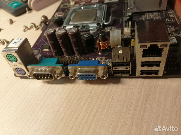 Материнская плата Ecs g31t-M7 rev:1.0 s775