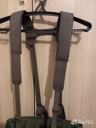 Разгрузка с широким поясом и лямками, олива