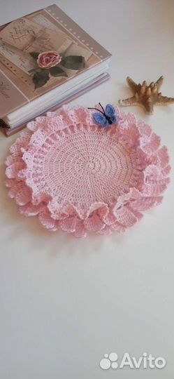 Салфетка интерьерная ручная работа