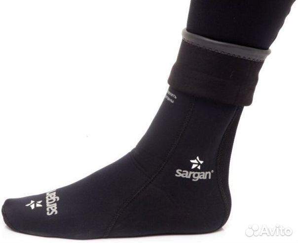 Неопреновые носки для подводной охоты Аргази 5 мм