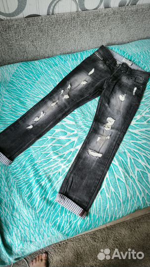 Джинсы для мальчика 164