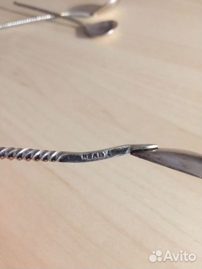 Мельхиоровые ложечки