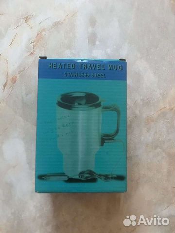 Автомобильная термо кружка с прикуривателем