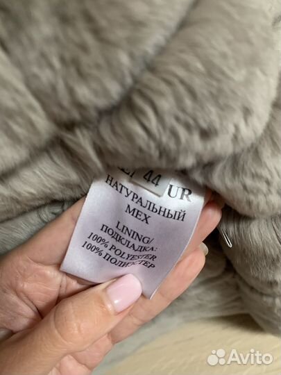 Шуба из кролика снежная королева