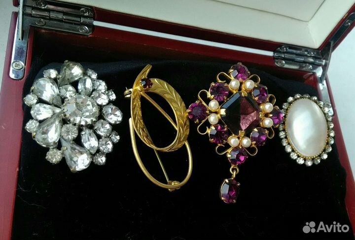 Броши винтаж