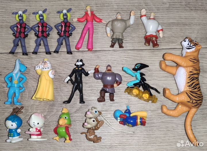 Игрушки из киндера сюрприза, цена за всё