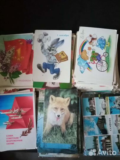 Открытки 80-90- х
