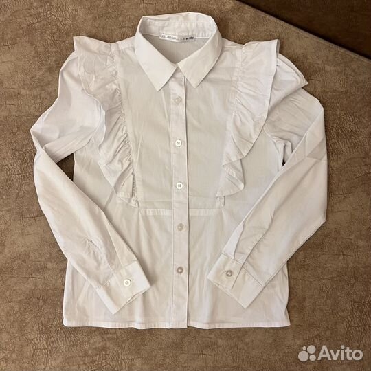 Блузки школьные 128 134 для девочки