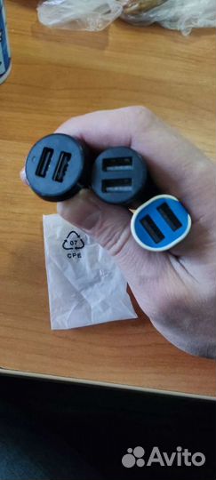 Зарядник USB в авто/прикуриватель