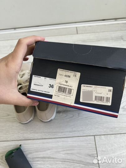 Tommy hilfiger кеды женские 36