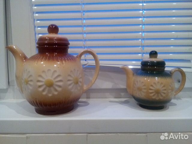 Кувшины-чайники керамические