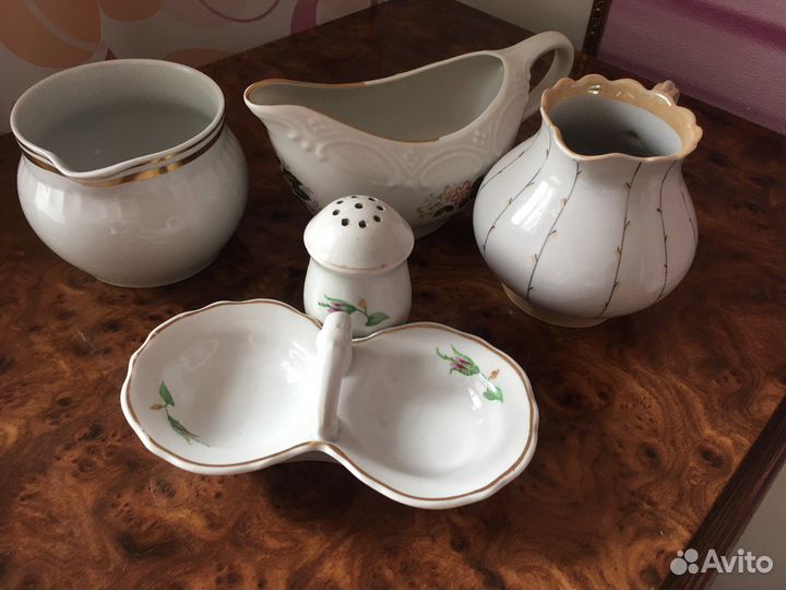 Молочник, соусники