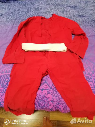Кимоно детское красное