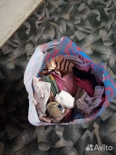 Вещи пакетом на девочку