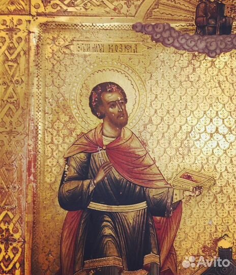 Икона «Святые бессеребреники Косма и Дамиан»