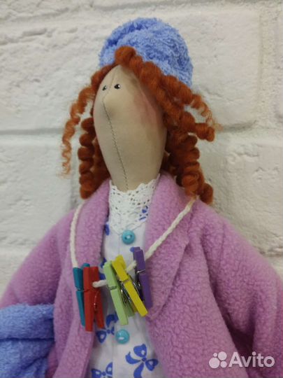 Интерьерная кукла тильда