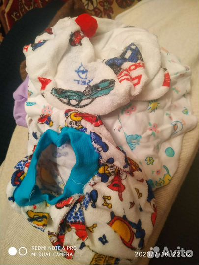 Шапочка-чепчик для новорожденных.Новые.Польша