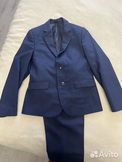 Школьный костюм для мальчика 140 синий