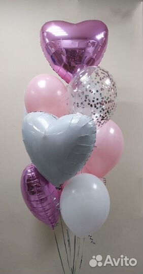 Воздушные шары на крестины, день рождения