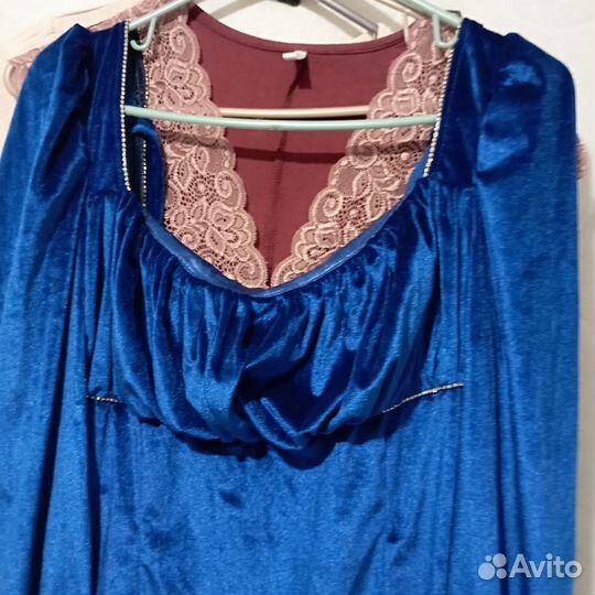 Платье 46-48 не носила бархатное
