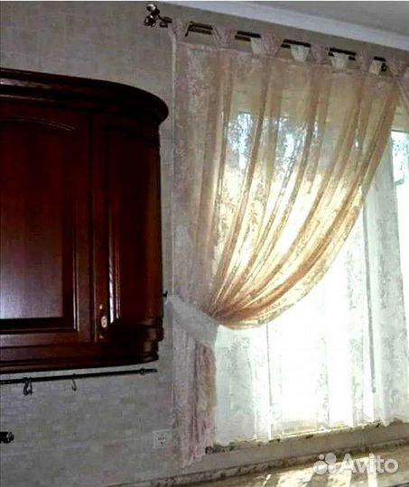 Комплект Занавески на кухню бу 3м